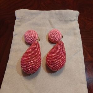 Sachin + Babi Guava Alena Clip-on Earrings
